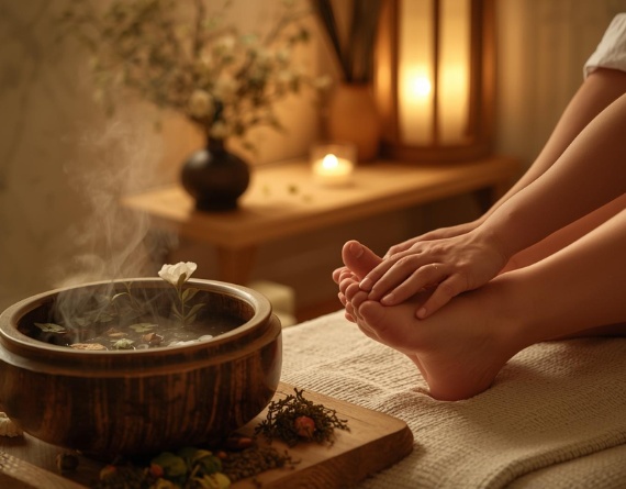 Featured Herb Foot Reflexology